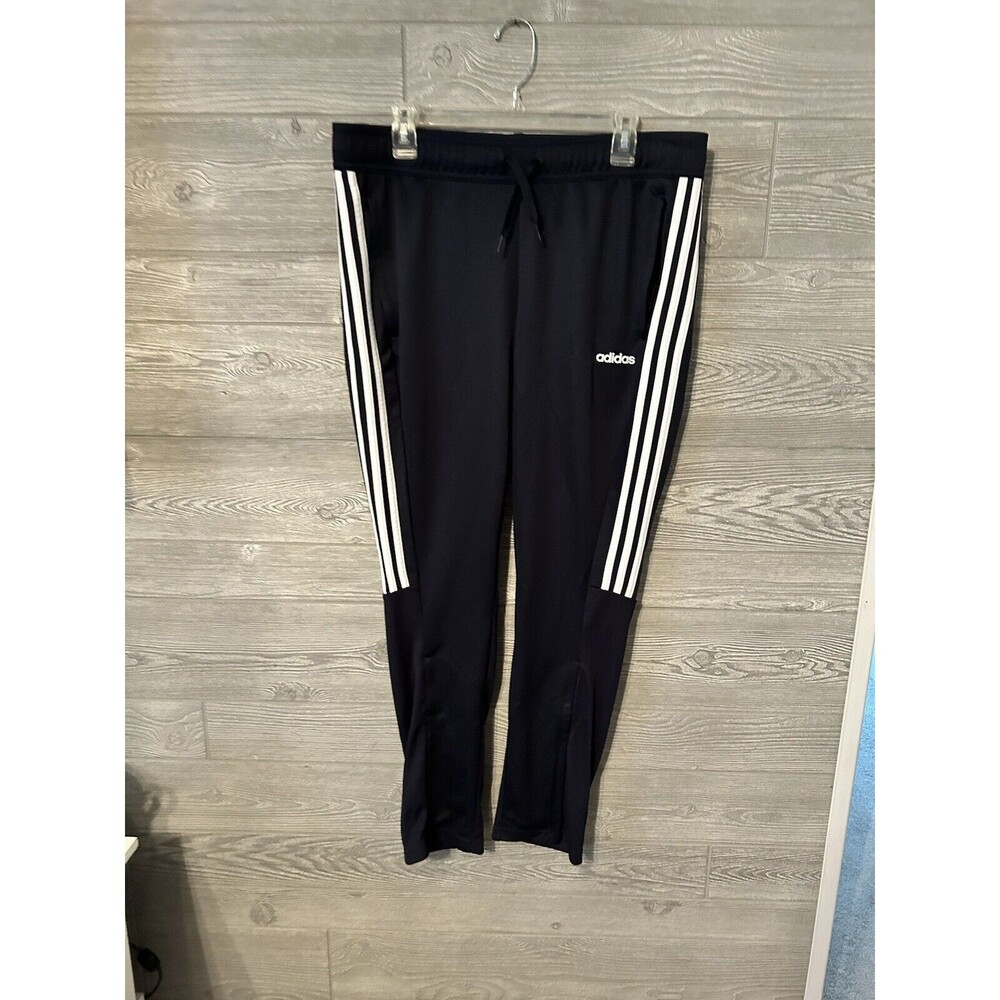 Adidas Pants Womens 1X Navy‎ Blue /white Soccer Sereno 19 Track Pants